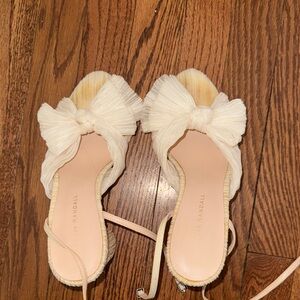 Loeffler Randall Cream Women's Shoes